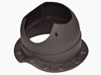 Основание для вентиляционной трубы Krovent Base-VT Wave