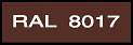  RAL8017